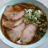 「チャーシューメン 750円」@アルプス食堂の写真