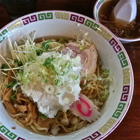 「おろし油そば（￥680）中盛（￥50）」@宝華らぁめんの写真