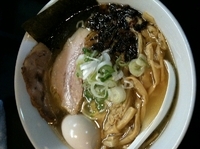 「揚げねぎらーめん[塩]（680円）+チャーシュー（200円）」@麺堂 稲葉の写真