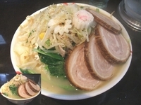 「チャーシュータンメン+大盛り+野菜増し」@トリソバ・Neo-classicの写真