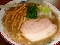 「強烈煮干そば350円（半額クーポン使用）」@凌駕IDEAの写真