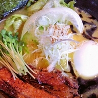 「鳥そば」@カフェバールナ 麺の部の写真