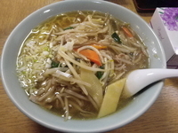 「サンマーメン+餃子」@元祖 札幌や 宿河原店の写真