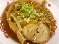 「一鶴 焦がしネギ 特撰醤油ラーメン」@北陸ラーメン博の写真