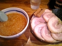 「もりそば+バカ豚」@雅商會 二十世紀が丘店の写真