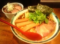 「らぁめん+チャーシューごはん」@らぁめん 葉月の写真