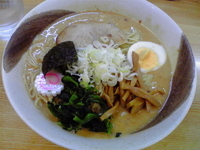 「ごま味噌ラーメン（中盛り）」@常勝軒 前橋総本店の写真
