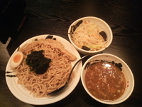 「つけ麺1.5玉+野菜」@麺処 一誠の写真