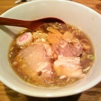 「煮干中華蕎麦一段搾り 並盛」@月と鼈の写真