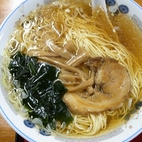 「醤油ラーメン 350円」@天の川の写真