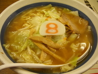 「野菜ラーメン(醤油)」@8番らーめん 本店の写真