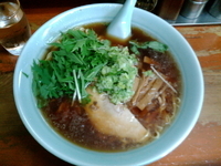 「醤油ラーメン大盛（700円）」@熊王の写真