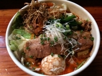 「【期間限定】辛キャベツラーメン 800円 + 味玉100円」@影虎の写真