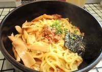 「辛味ごま坦々油そば 【750円】」@油そば 雷神 市川店の写真