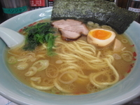 「味玉らーめん（中盛 麺固め）」@人形町らーめん いなせの写真