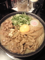 「肉玉そば（700円）」@肉玉蕎麦 おとど 北松戸総本山の写真