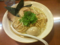 「鳥そば（大盛り）+全部入り」@鳥そば 真屋の写真