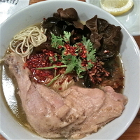 「濃厚鶏塩ラーメン（￥800）」@ゲツメンの写真