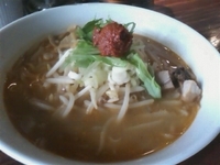 「みそ姫（サービスライスつき）800円」@らーめん一会の写真