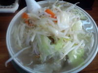 「タンメン（小） 400円」@光楽亭の写真