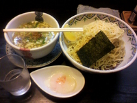 「つけそば（300g）￥800温鮮玉子￥100」@RAMPoWの写真