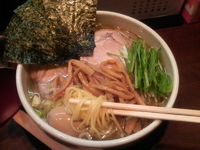 「特麺たつ塩ラーメン・大盛（麺硬め）」@ラーメン 麺たつの写真