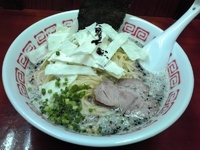 「ラーメン大盛+替玉×2」@麺龍の写真