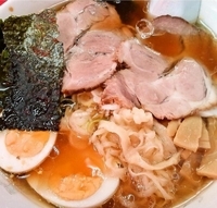 「手打藤屋中華そば（800円）」@藤屋の写真