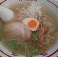 「塩ラーメン（麺硬め）￥680」@頭山満 大間々店の写真