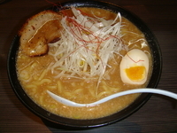 「ばりこて・みそ（740円）+大盛り（150円）」@おおぼし 松本平田店の写真