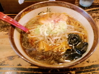 「醤油ラーメン （5周年記念価格500円）」@麺屋つくしの写真