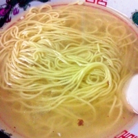 「素ラーメン（麺カタメ）」@米屋の写真