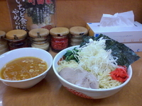 「つけ麺、大盛」@横浜ラーメン 町田家 新百合ヶ丘店の写真