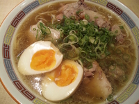 「醤油ラーメン+味玉トッピング」@旭屋 野田本店の写真