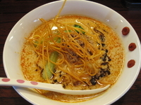 「たんたんめん 800円」@らぁ〜めん ぶぃスリーの写真