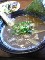 「魚介豚骨ラーメン 700円」@ぶしもりや めんめんの写真