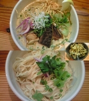 「サバ・ソーイ+追加麺」@○麺堂の写真