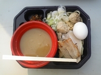 「つけ麺 道 道の細つけ麺+全部乗せ」@大つけ麺博 浜松町駅前特設会場の写真