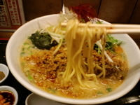 「担々麺 700円」@丸直の写真