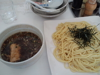 「つけめん(普通)\650+餃子\400」@元祖つけ麺 栃木大勝軒の写真