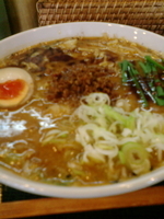 「味噌担々」@煽り味噌 麺屋 横田商店の写真