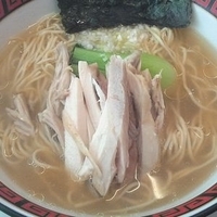 「しゃもそば（塩味） ￥750」@中華そば 華丸の写真