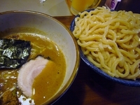 「濃厚カツオつけ麺【大ふへん者・おかわりつけ汁は辛つけ】（750円」@らーめん 福たけ 市原店の写真