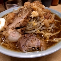 「ラーメン （ニンニク）」@ラーメン富士丸 北浦和店の写真
