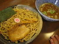 「魚介つけ麺750円大盛100円」@めん屋 匠神 新所沢店の写真