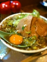 「ラーメン（生たまご）」@尾張ラーメン 第一旭 錦店の写真