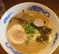 「豚骨らーめん（限定）」@中華そば・特製もりそば 己勝軒 満帆の写真