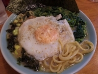 「豚の海岸物語（全て普通）レンソウ増し（無料）【800円】」@GO!GO!みなみ家の写真