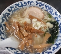 「塩メンマラーメン」@らーめん一心亭の写真