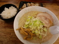 「醤油ラーメン（ランチセット）」@こってりらーめん なりたけ 千葉店の写真
